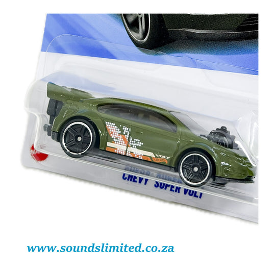Hot Wheels Chevy Super Volt HYY99 Long Card