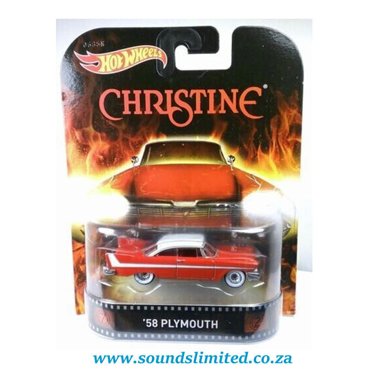 Hot Wheels Retro Entertainment, Christine 1958 58 Plymouth Fury Red