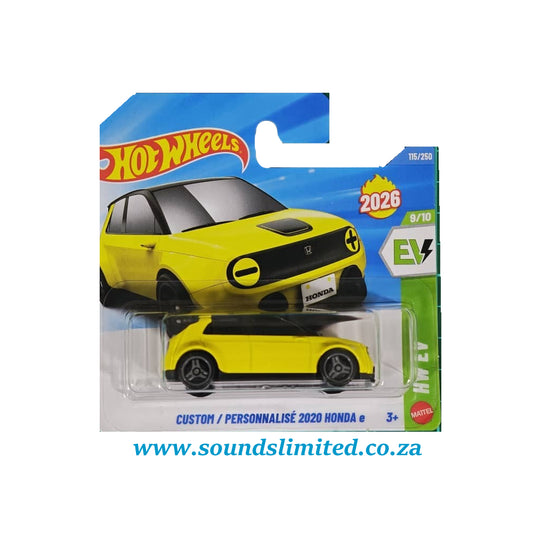 Hot Wheels Custom 2020 Honda e JMB11