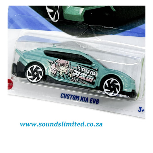 Hot Wheels Custom Kia EV6 HYX63 Long Card