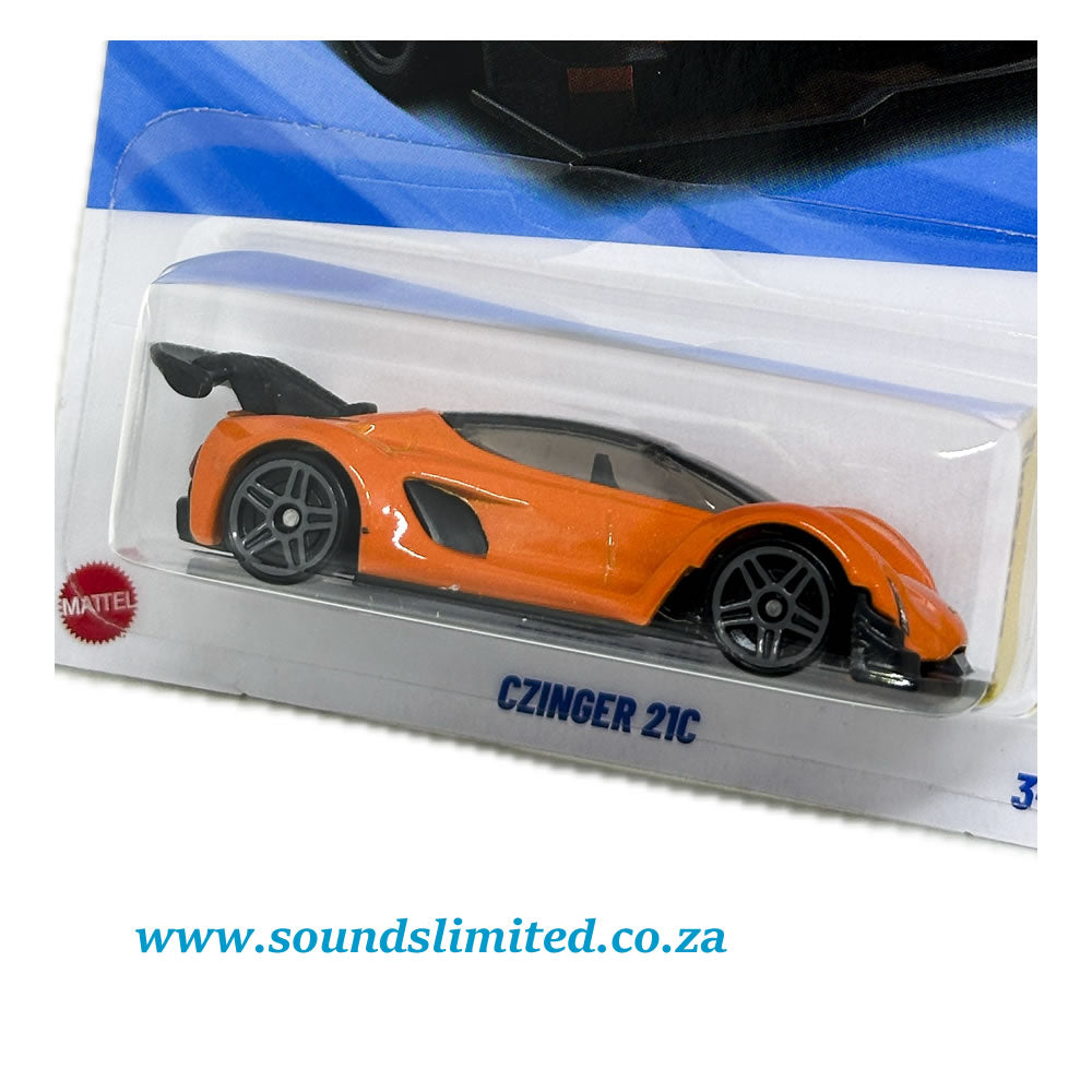 Hot Wheels Czinger 21C Long Card JBB31