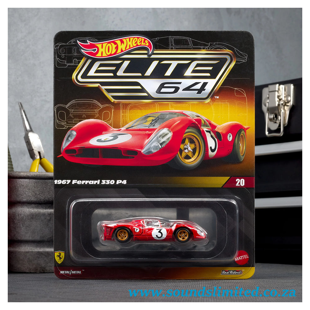 Hot Wheels Elite 64 1967 Ferrari 330 P4 JCP47