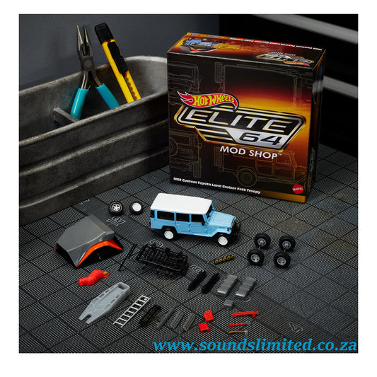 Hot Wheels Elite 64 Mod Shop 1982 Custom Toyota Land Cruiser FJ45 Troopy HWR97