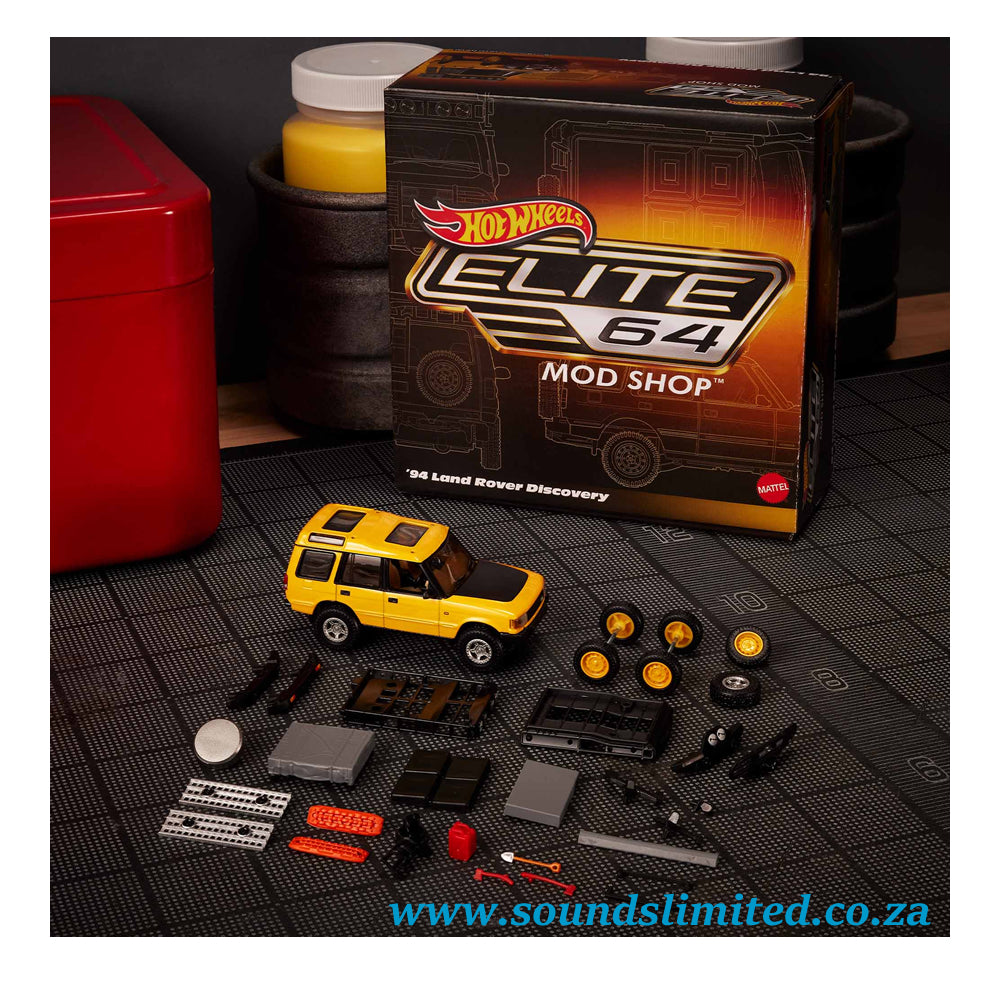 Hot Wheels Elite 64 Mod Shop '94 Land Rover Discovery HNJ65