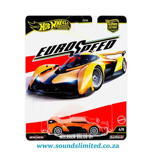 Hot Wheels Euro Speed McLaren Solus GT #4 JBK78