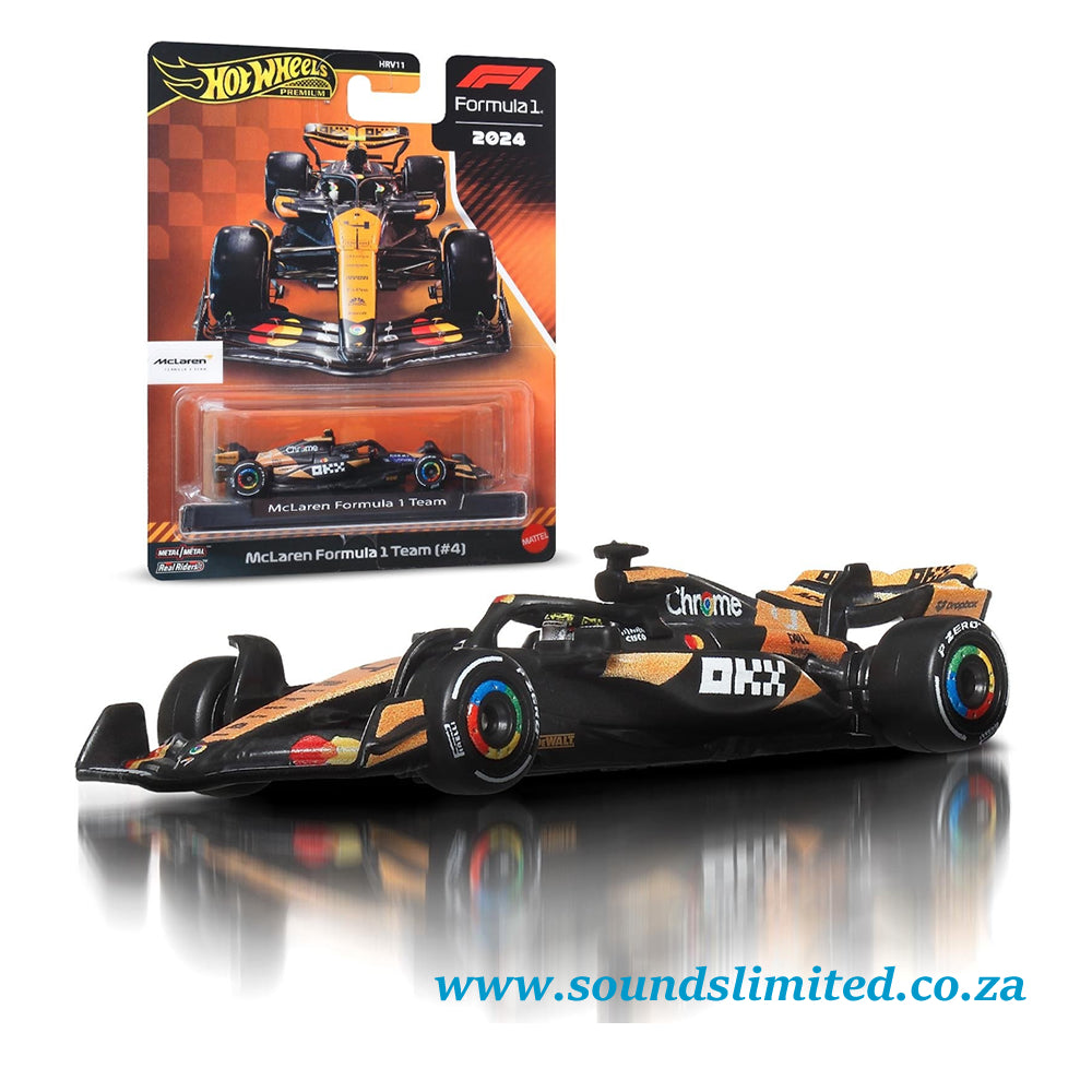 Hot Wheels F1 Series McLaren Formula 1 Team MCL38 Car #4 JBM11