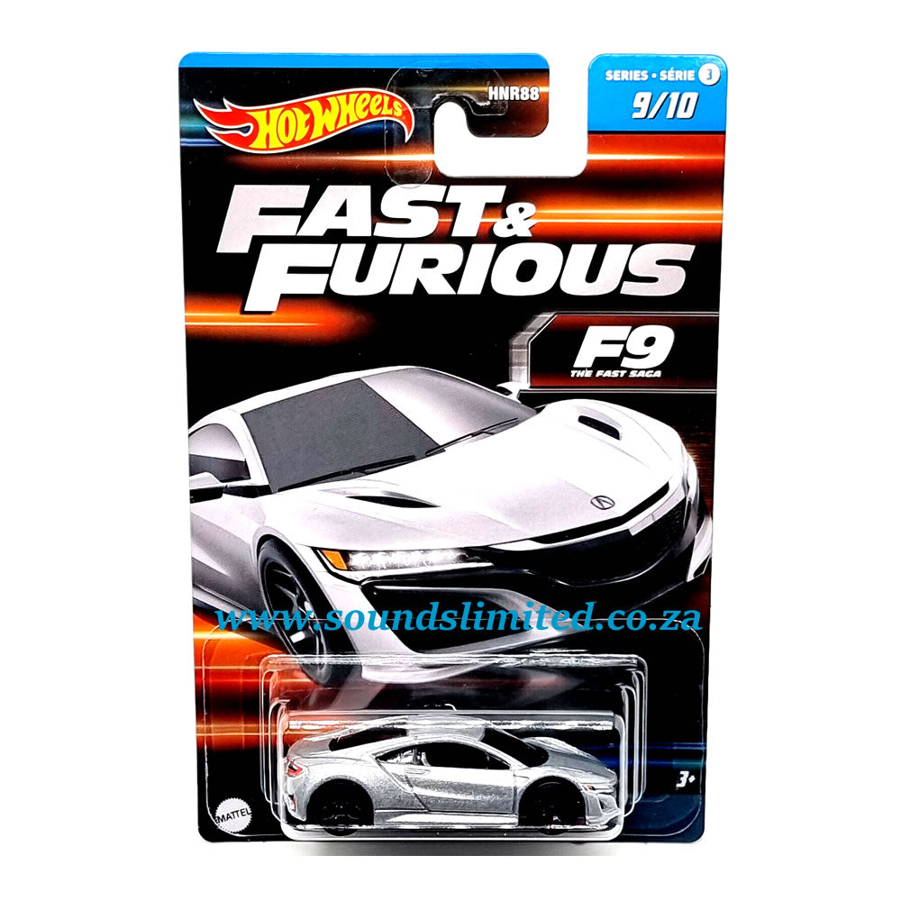 Hot Wheels Fast And Furious Series 3 '17 Acura NSX HNT19 F9