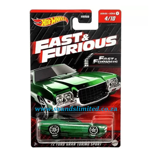 Hot Wheels Ford Grand Torino Sport- Fast & Furious 4/10