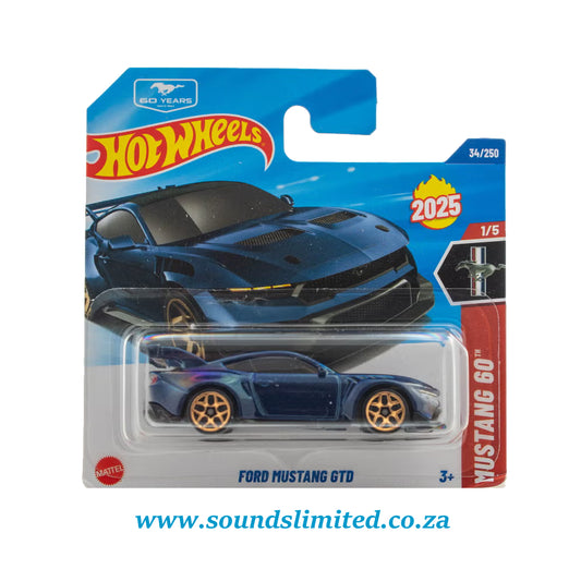Hot Wheels Ford Mustang GTD JBB93 LONG CARD