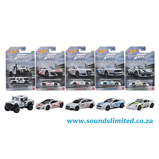 Hot Wheels Forza Motorsport Set of 5 Die-Cast Cars