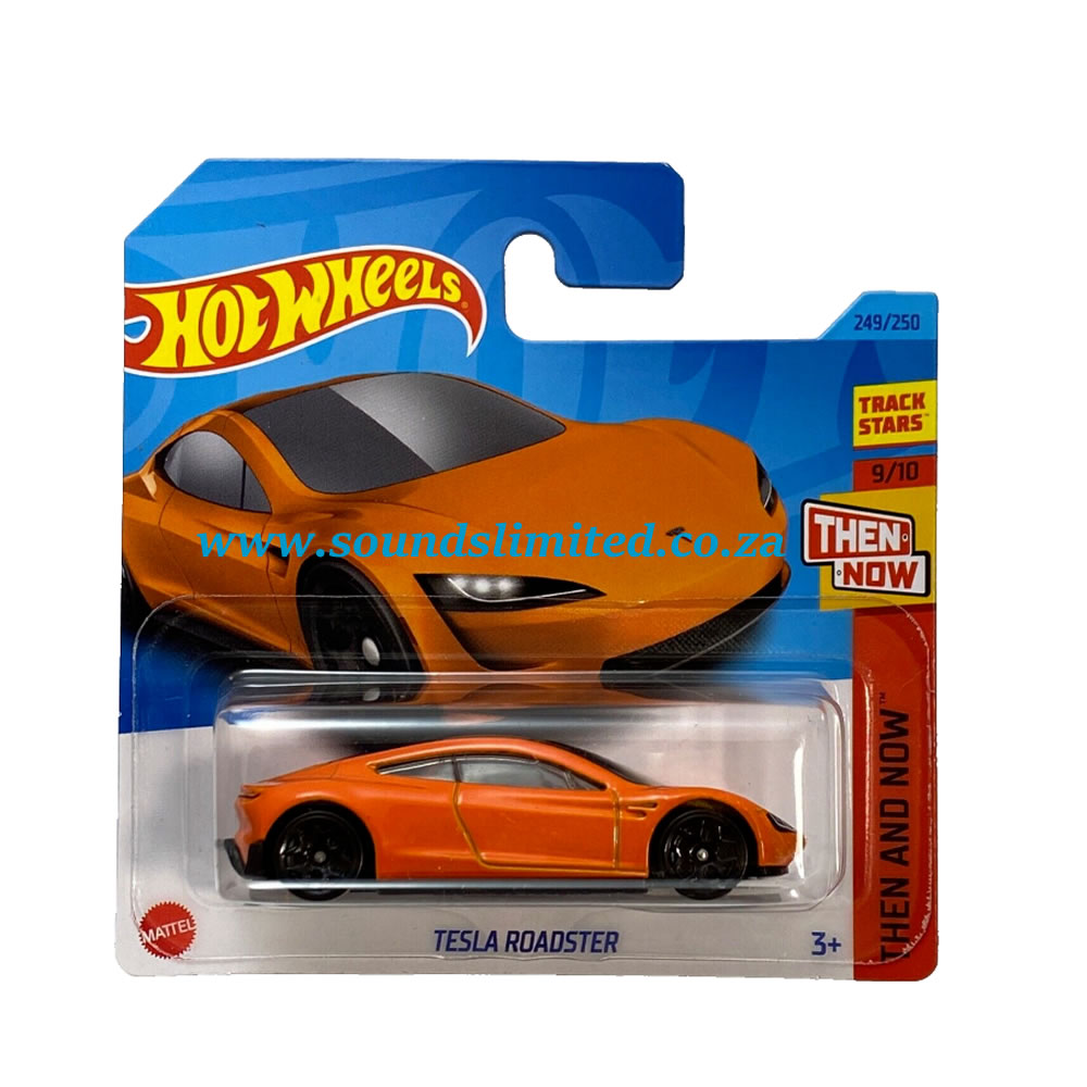 Hot Wheels HKJ47 Tesla Roadster Then and Now #9