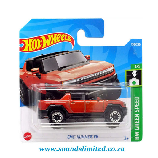 Hot Wheels HW Green Speed GMC Hummer EV Diecast Car #2/5 [Short Card]