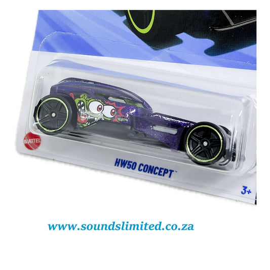 Hot Wheels HW50 Concept Let's Race HYX71 Long Card
