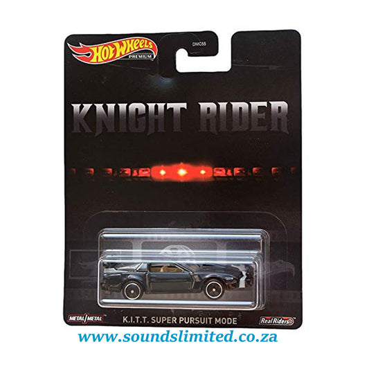 Hot Wheels Knight Rider K.I.T.T Super Pursuit Mode, Premium