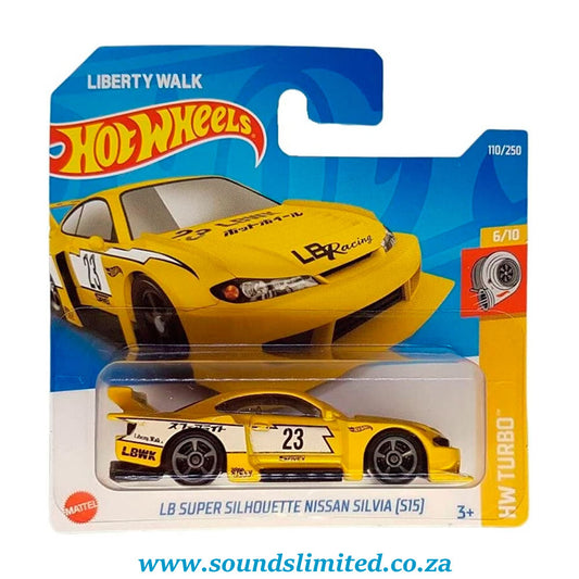 Hot Wheels – LB Super Silhouette Nissan Silvia S15 Yellow