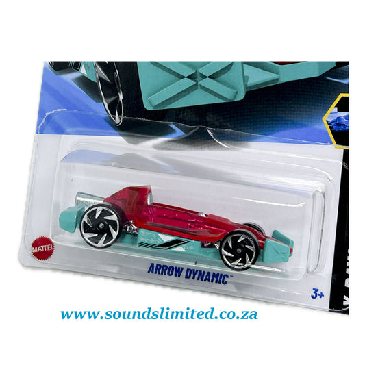 Hot Wheels Let's Race Arrow Dynamic HYX10 Long Card