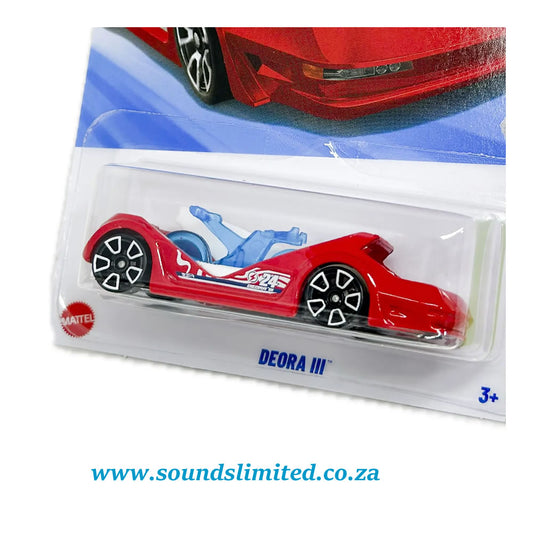 Hot Wheels Let's Race Deora III Red HYX47 Long Card