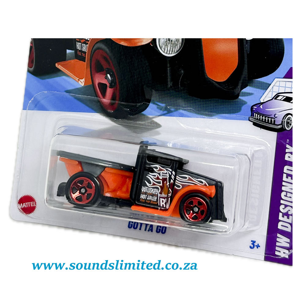 Hot Wheels Let's Race Gotta Go HYY73 Long Card