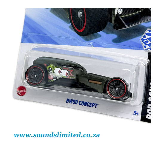 Hot Wheels Let's Race HW50 Concept HYX15 Long Card