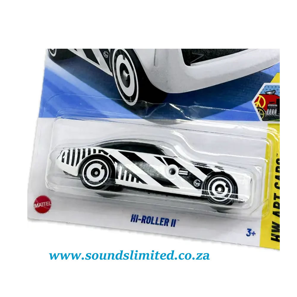 Hot Wheels Let's Race Hi-Roller II HYX07 Long Card