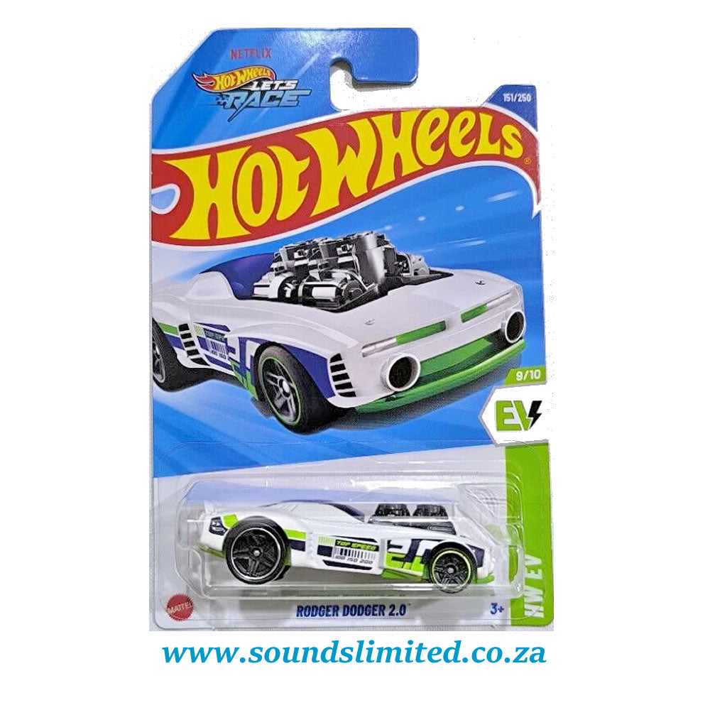 Hot Wheels Let's Race Rodger Dodger 2.0 HYY86 Long Card