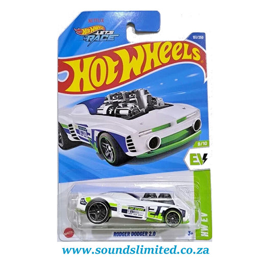 Hot Wheels Let's Race Rodger Dodger 2.0 HYY86 Long Card