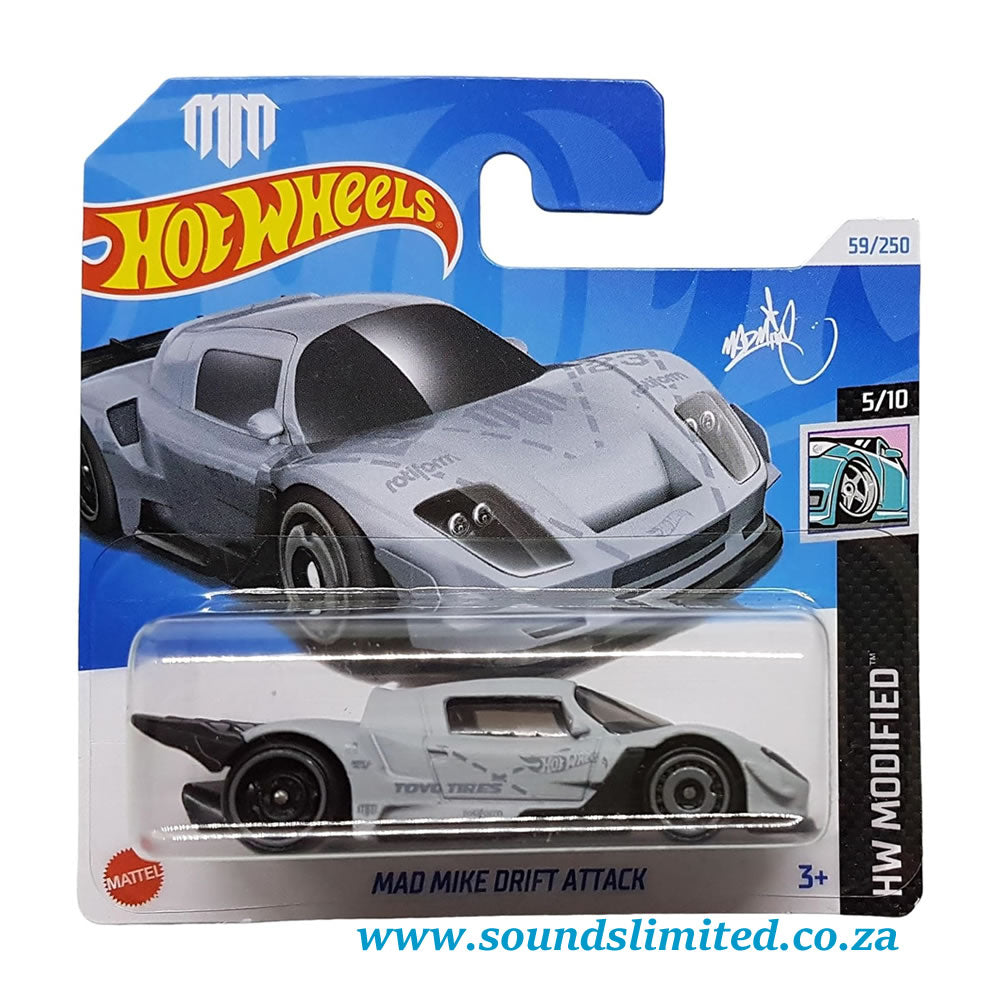Hot Wheels Mad Mike Drift Attack HTB66