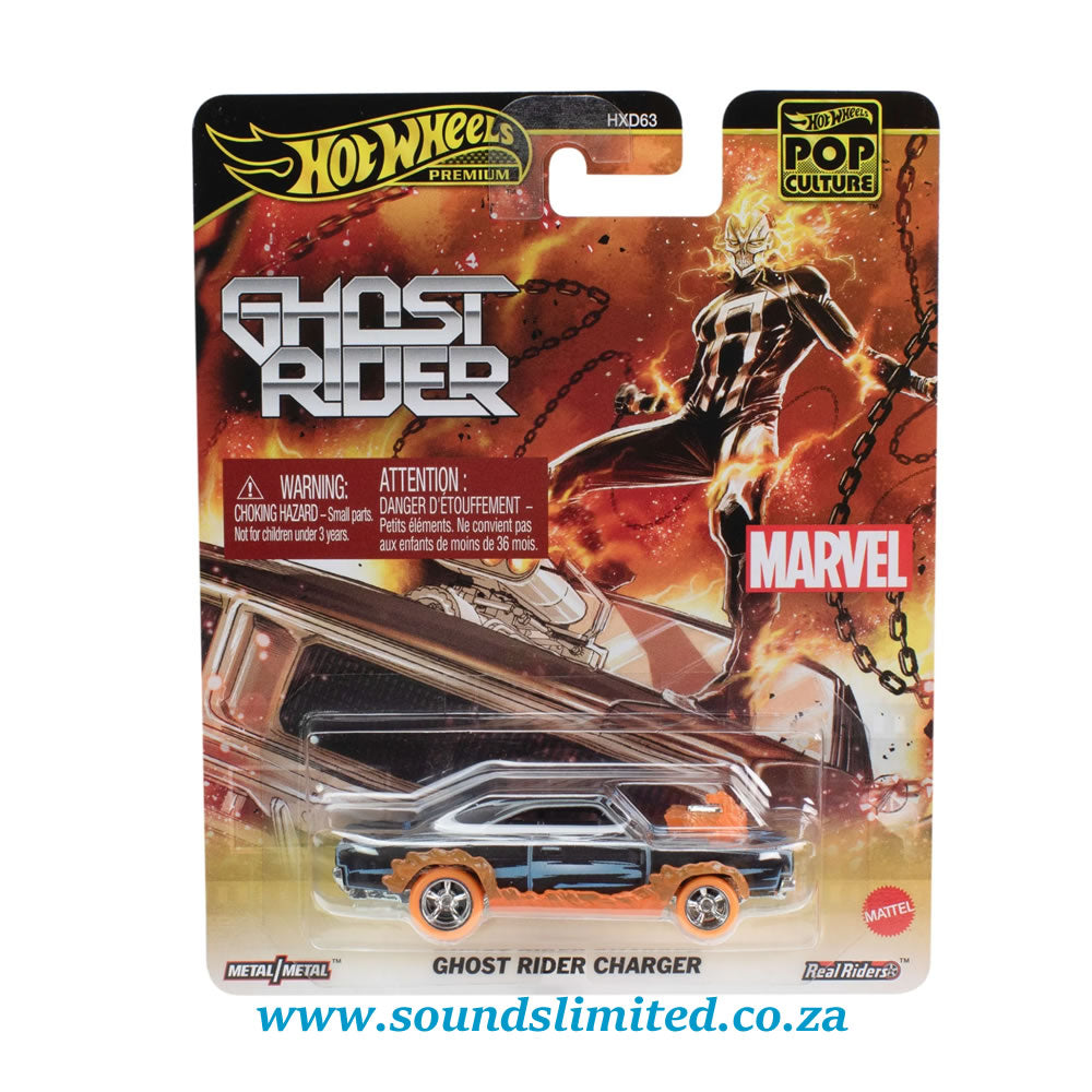 Hot Wheels Marvel Ghost Rider Charger JBL81
