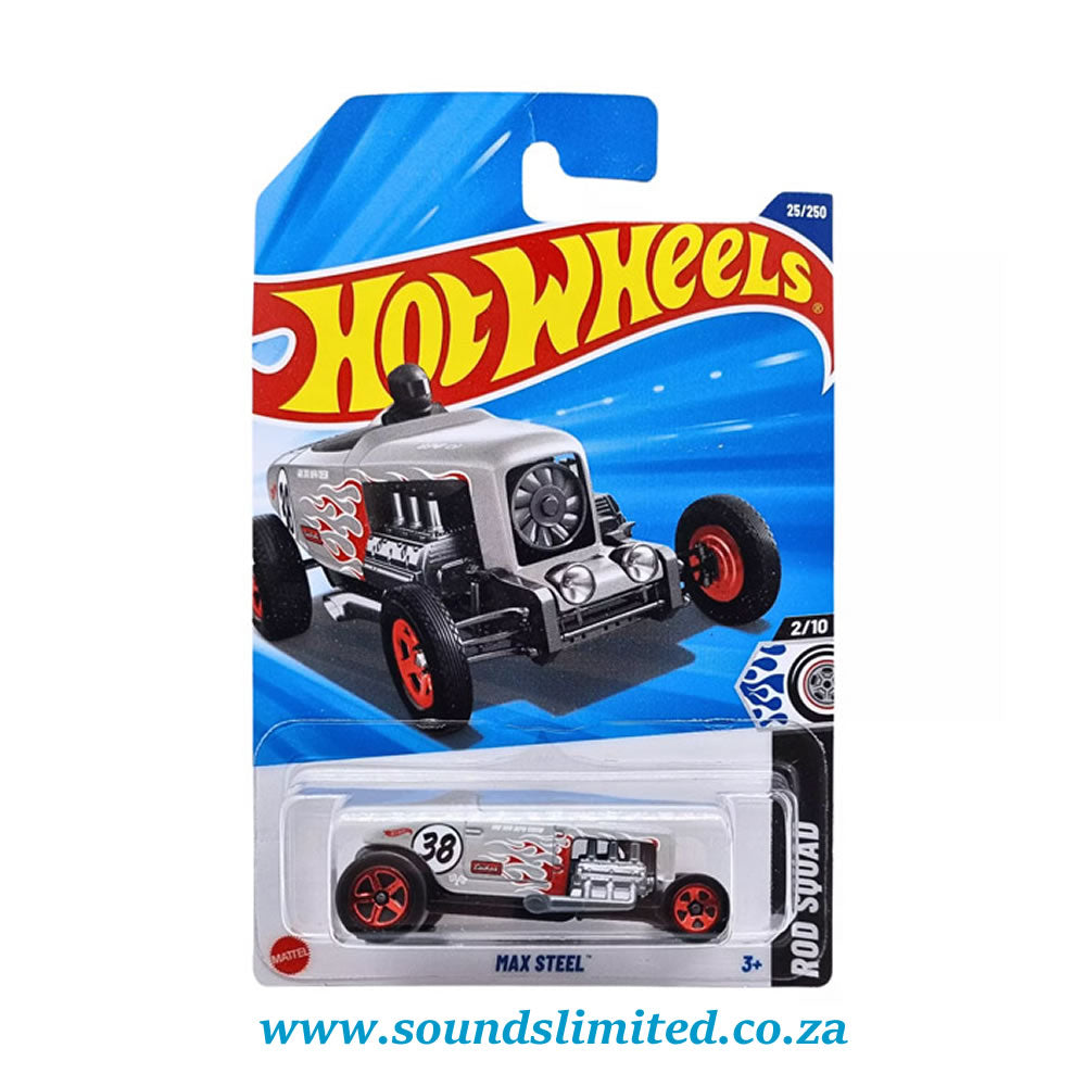 Hot Wheels Max Steel HYX53 Long Card