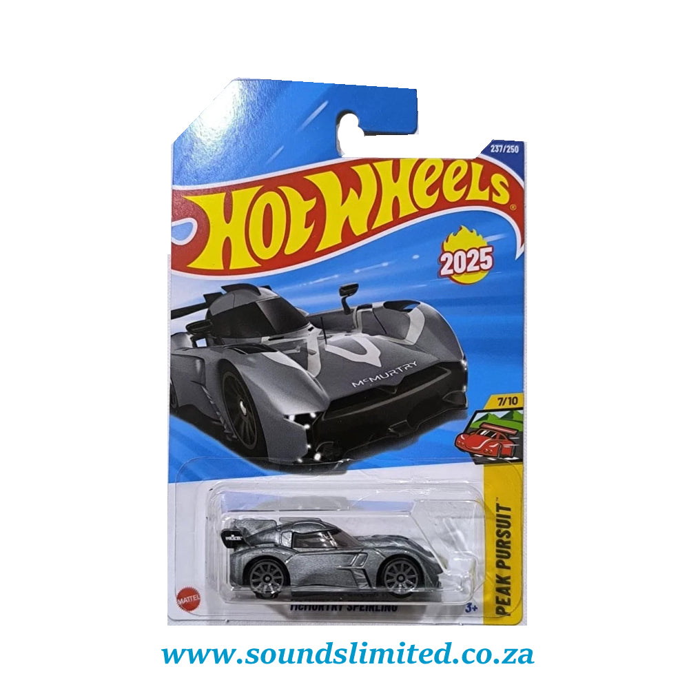 Hot Wheels McMurtry Speirling HYW55 Long Card
