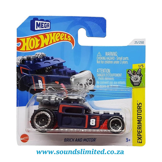 Hot Wheels Mega Brick and Motor Experimotors HTC55