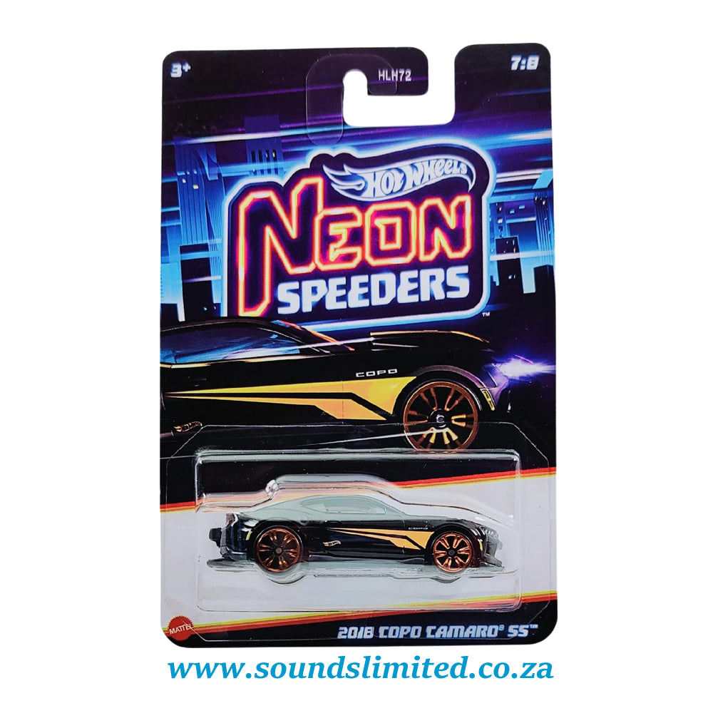 Hot Wheels Neon Speeders 2018 COPO Camaro SS JCB06