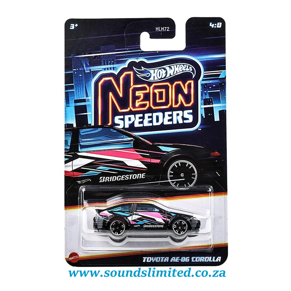 Hot Wheels Neon Speeders Toyota AE-86 Corolla JCB03