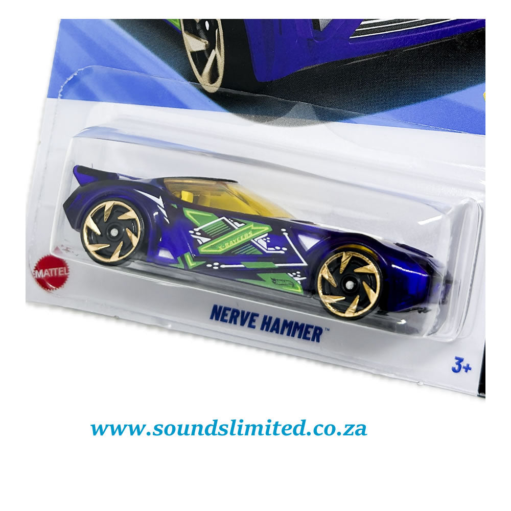 Hot Wheels Nerve Hammer Let's Race HYX66 Long Card
