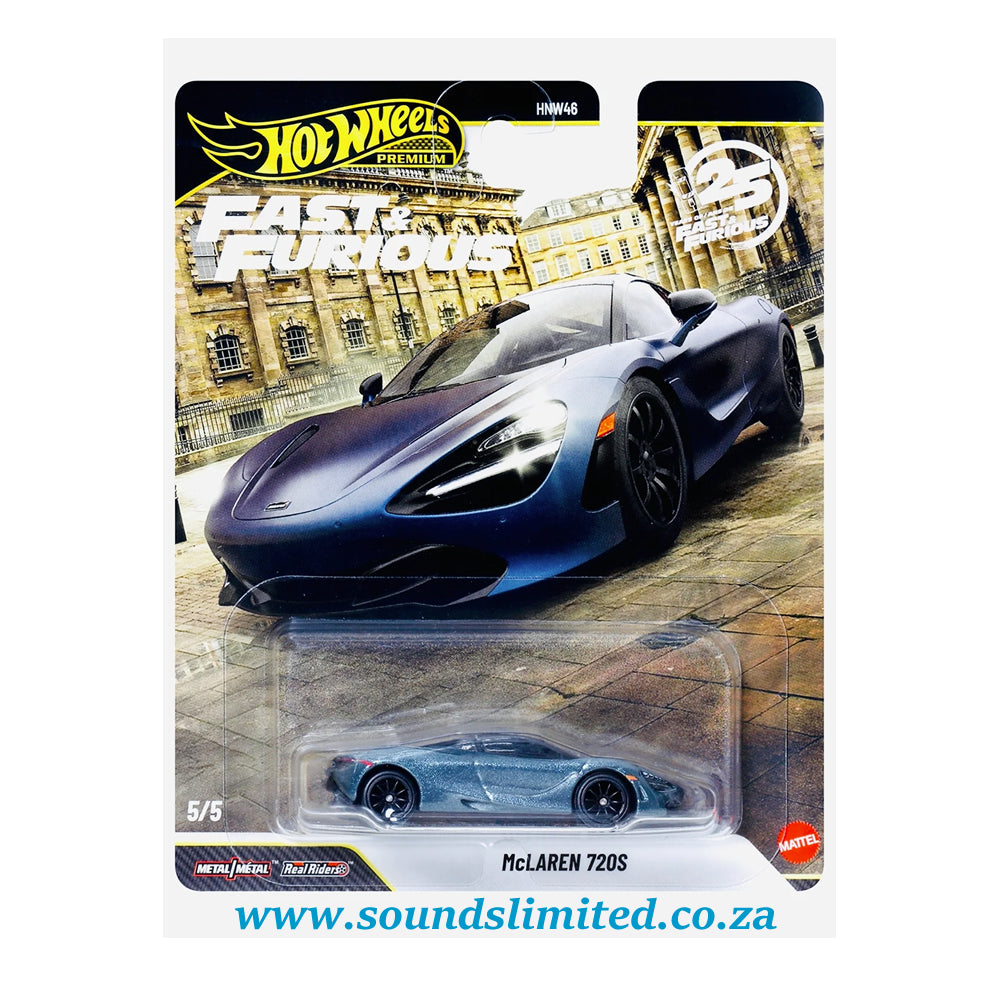 Hot Wheels Premium 2026 Fast & Furious 25th Anniversary McLaren 720S JHW80