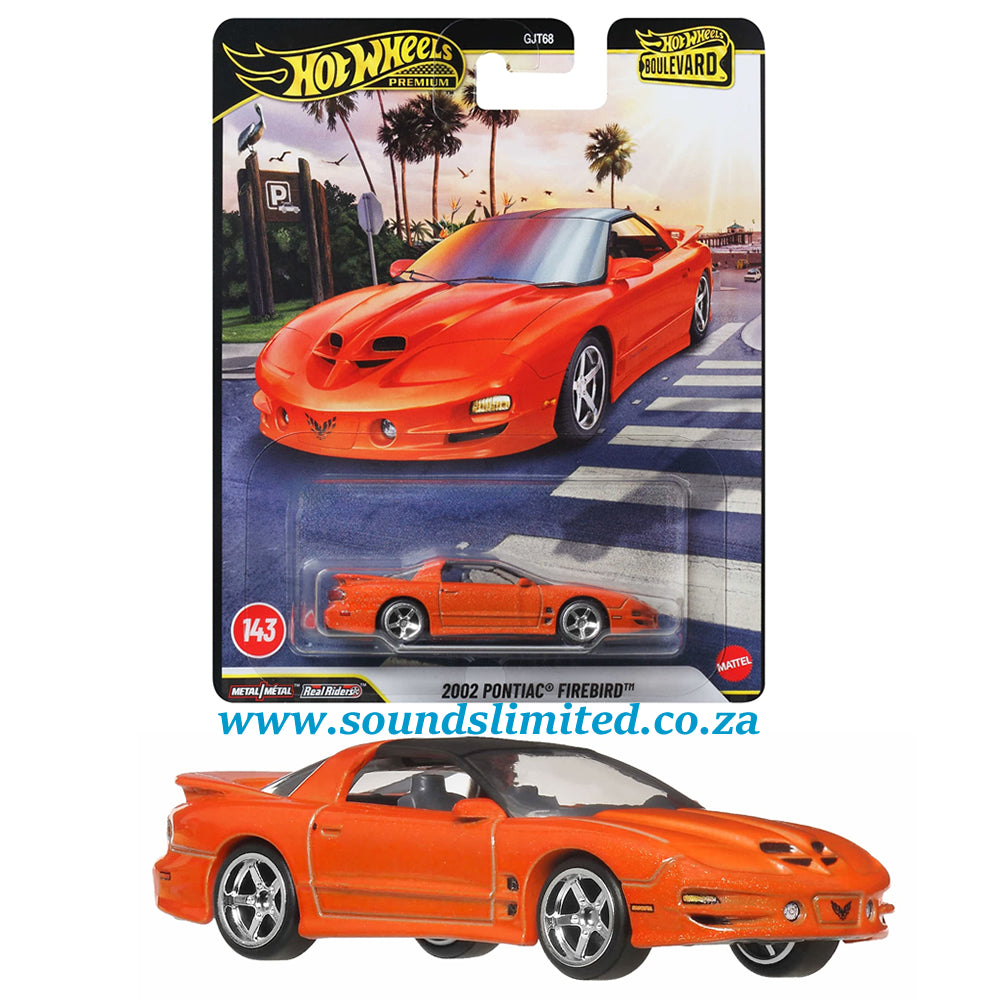 Hot Wheels Premium Boulevard #143 2002 Pontiac Firebird JHW17