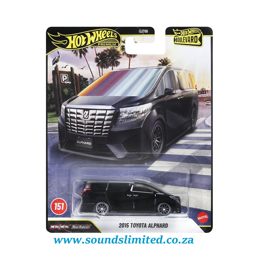 Hot Wheels Premium Boulevard 2015 Toyota Alphard #151 JHW20