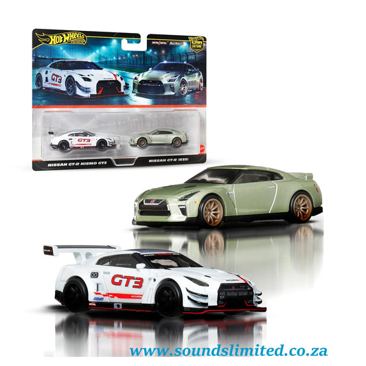Hot Wheels Premium Car Culture Nissan GT-R 2-Pack JBL05