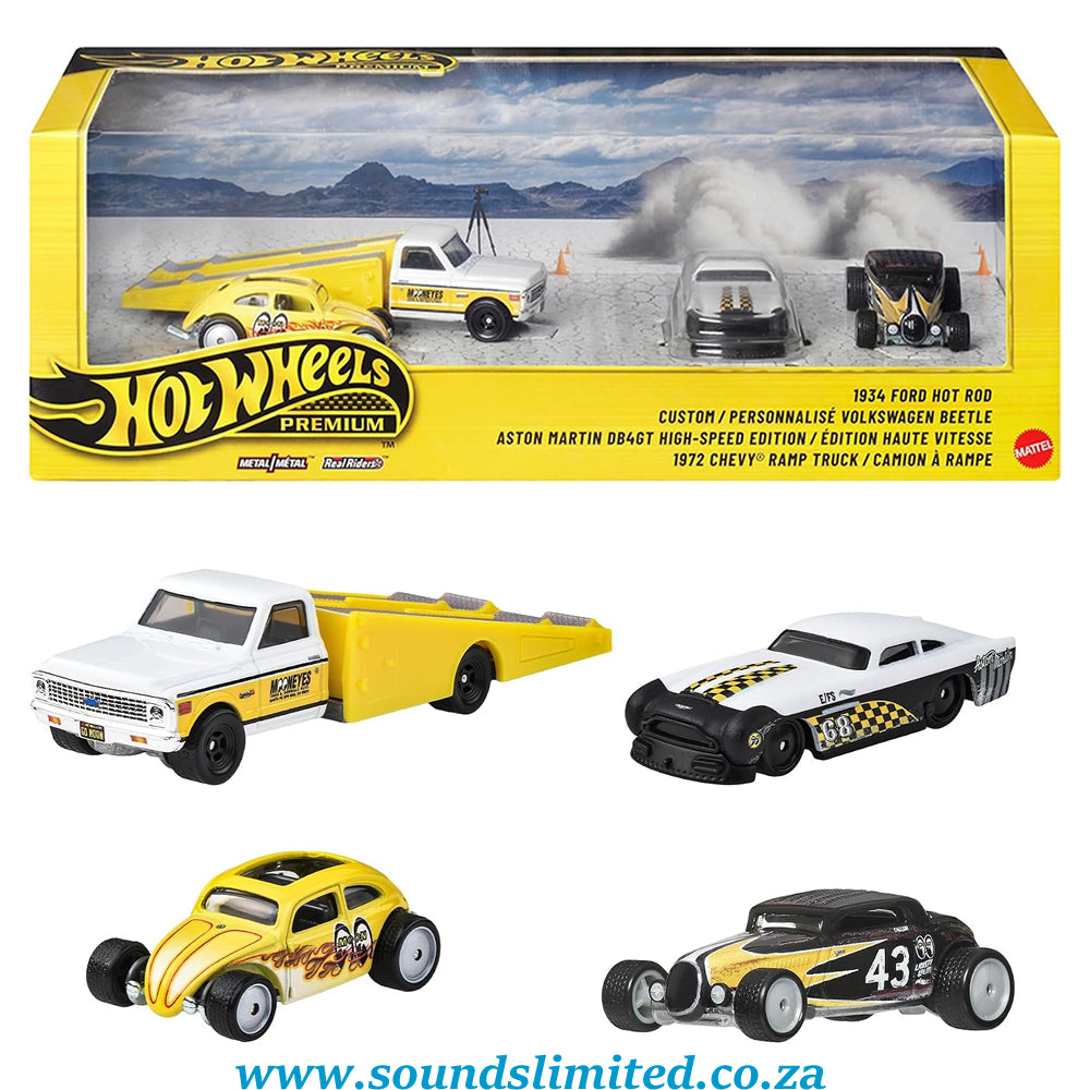 Hot Wheels Premium Collector Set, Assorted Mooneyes Box Set JHW45