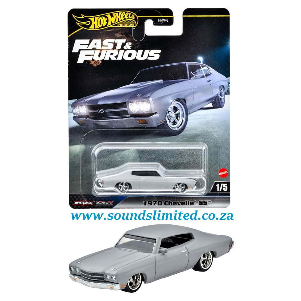 Hot Wheels Premium Fast and Furious 1970 Chevelle SS JBL94