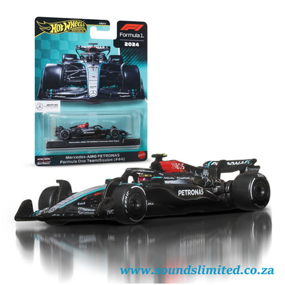 Hot Wheels Premium Formula 1 Mercedes-AMG Petronas #44 Lewis Hamilton Formula One Team W15 JBM16