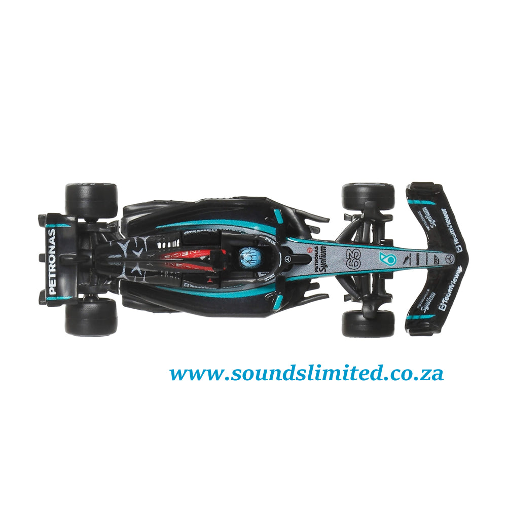Hot Wheels Premium Formula 1 Mercedes-AMG Petronas #63 George Russell Formula One Team W15 JBM18