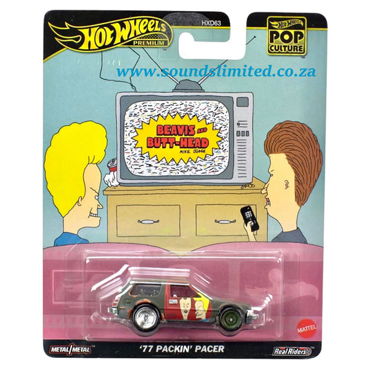 Hot Wheels Premium Pop Culture Beavis & Butt-Head ’77 Packin’ Pacer HVJ43