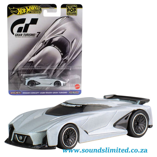 Hot Wheels Premium Pop Culture Gran Turismo 7 Nissan Concept 2020 Vision HKC38