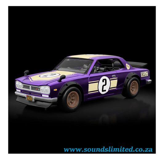 Hot Wheels RLC Exclusive sELECTIONs 1972 Nissan Skyline H/T 2000GT-R HNL30