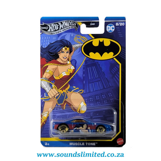 Hot Wheels Silver Series Batman DC Muscle Tone JBY14