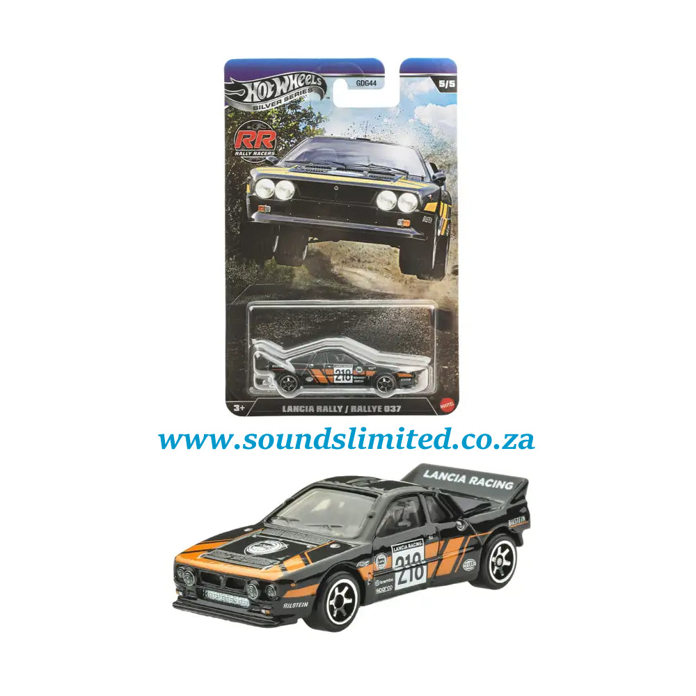 Hot Wheels Silver series Rally Racers Lancia Rally JNF48