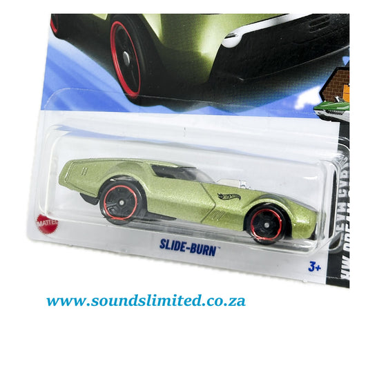 Hot Wheels Slide-Burn HYX84 Long Card