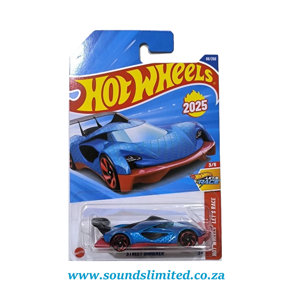 Hot Wheels Street Shrieker JBC08 Long Card