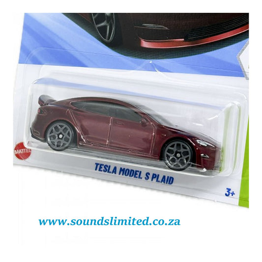 Hot Wheels Tesla Model S Plaid HYW86